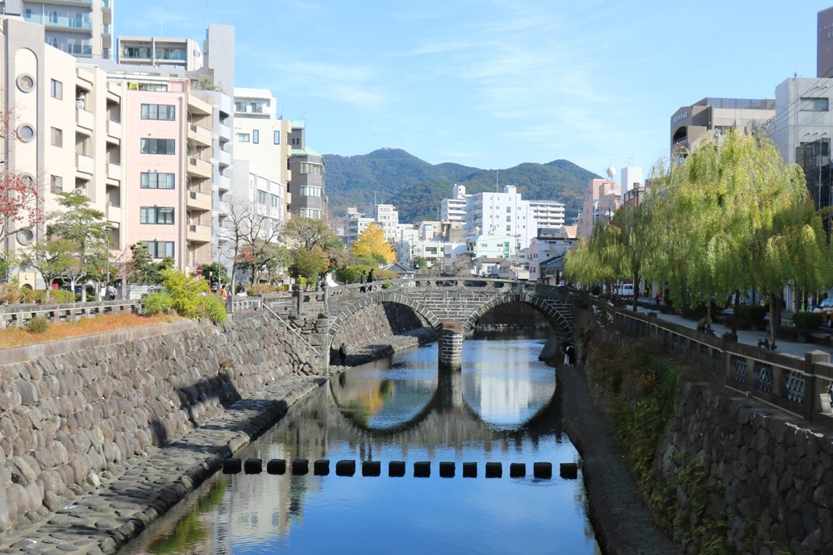 長崎を代表する観光名所「眼鏡橋」